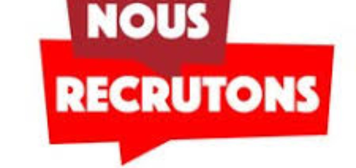 nous recrutons